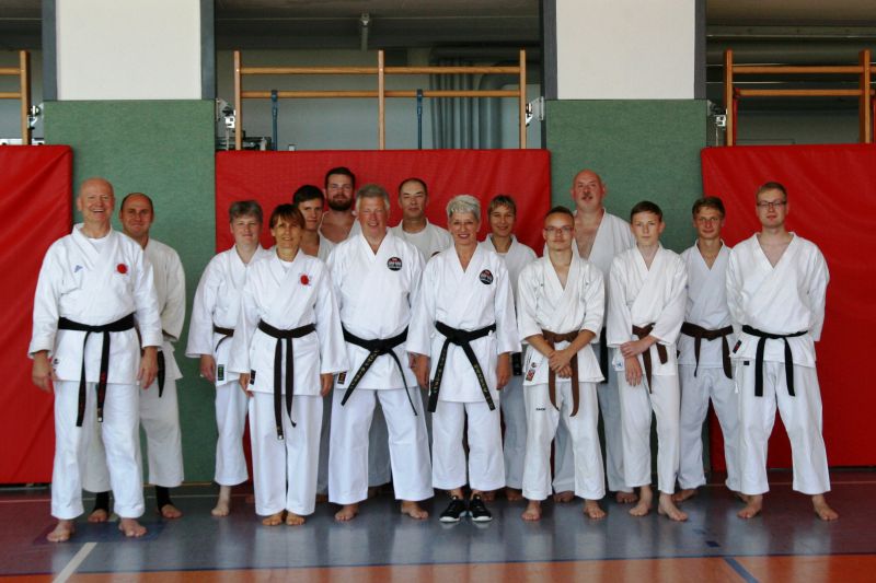 Gruppenfoto vom Lehrgang am 27.08.2016